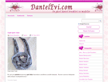 Tablet Screenshot of dantelevi.com
